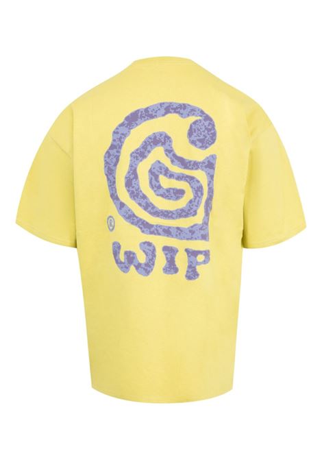 t-shirt helix uomo gialla CARHARTT WIP | I0351942ZT.XX